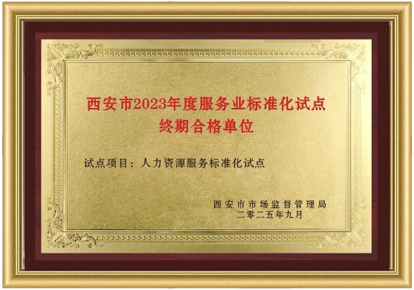 人力资源服务标准化试点